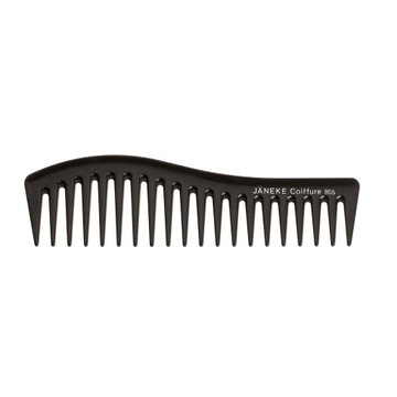JANEKE Wavy Comb grzebień Czarny