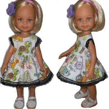 Sukienka dla lalki Paola Reina 32cm