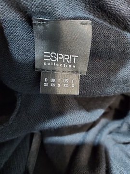 ESPRIT sweter narzutka bawełna XS