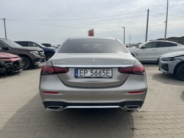 Mercedes Klasa E W214 Sedan 2.0 220d 197KM 2023 Mercedes E 220 PL AMG Diesel 4Matic Kamera Skóra, zdjęcie 6