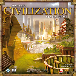 NOWA (bez folii) gra planszowa Sid Meier's Civilization (wyd. Galakta) POL