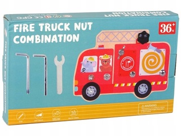 ДЕРЕВЯННЫЙ ПАЗЛ МОНТЕССОРИ ДЛЯ ПОВОРАЧИВАНИЯ ОХРАННИКОВ