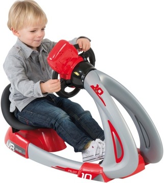 СИМУЛЯТОР ВОЖДЕНИЯ АВТОМОБИЛЯ SMOBY С РУЛЕМ ВОДИТЕЛЯ V8