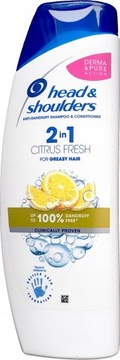 HEAD&SHOULDERS SZAMPON 400ML CITRUS FRESH 2IN1