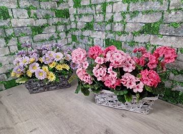 ЦВЕТОЧНЫЙ ГОРШОК С ДЕРЕВЯННОЙ КРЫШКОЙ ПЛЕТЕНЫЙ ЦВЕТОЧНЫЙ ГОРШОК