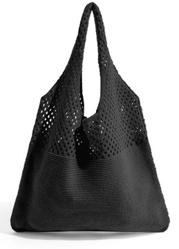 Женская молодежная сумка для плеча вязания крючком