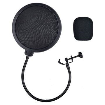 USB-КОНДЕНСАТОРНЫЙ МИКРОФОН + ПОДСТАВКА ДЕРЖАТЕЛЬ ДЛЯ ФИЛЬТРОВ КОРЗИНА ДЛЯ ФИЛЬТРОВ DNA PODCAST 700