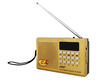 МИНИ ПОРТАТИВНАЯ РАДИО КАРМАННАЯ РАДИО С БАТАРЕЕЙ JOC GOLD