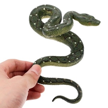 Фигурка змеи модели Python, резиновое животное, 2 шт.