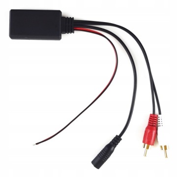 АДАПТЕР BLUETOOTH 5.0 ДЛЯ РАДИО AUX-МОДУЛЯ, 2x RCA МИКРОФОНА ДЛЯ ALPINE PIONEER