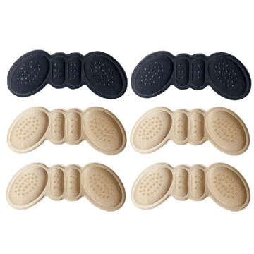 3 Pairs Heel Insoles Pads Patch Pain Relief Anti-wear Cushion Feet Care Hee