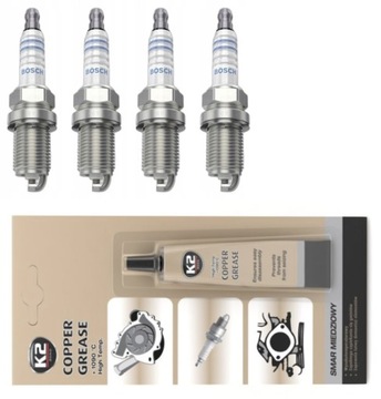BOSCH 0 242 240 593 Świeca zapłonowa + smar