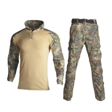 Męskie Mundur Wojskowy Taktyczny MULTICAM S-3XL
