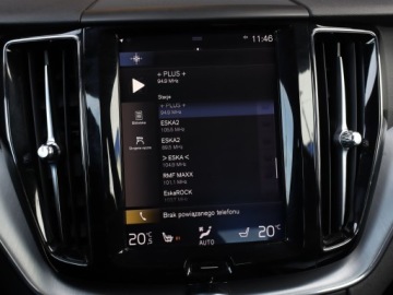 Volvo XC60 II Crossover D4 190KM 2020 Volvo XC60 D4, Salon Polska, Serwis ASO, 187 KM, zdjęcie 17