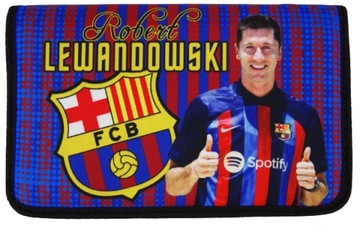 LEWANDOWSKI BARCELONA PIÓRNIK szkolny rozkładan D9