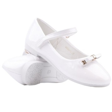 БЕЛЫЕ БАЛЕТНЫЕ ТУФЛИ ТУФЛИ ДЛЯ ДЕВОЧКИ