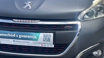 Peugeot 208 I Hatchback 5d Facelifting 1.2 PureTech 110KM 2015 Peugeot 208 Raty 1.2 benz 110KM GT-LINE Pol skora Klimatronic led Gwaran, zdjęcie 5