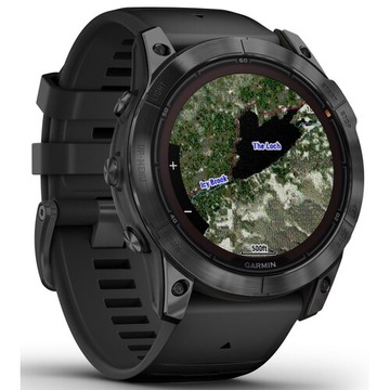 Умные часы GARMIN Fenix ​​7X Pro Solar с черным ремешком