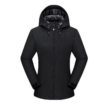 KURTKA DAMSKA PRZECIWDESZCZOWA KAPTUR 4XL