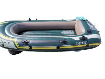 Понтон Seahawk на 3 человека Насос Intex + лопасти 68380 МОДЕЛЬ 2024 г.