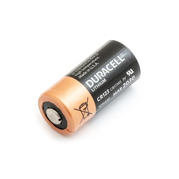 5 литиевых батарей Duracell CR123 CR123A DL123 3 В