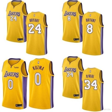 Koszulka NBA Los Angeles Lakers Kobe Bryant #8 #24 Kuzma