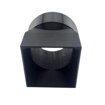 REDUKTOR DO KROP 80X80 mm Ø80-100 ADAPTER DO RYNNY TYMCZASOWEJ