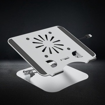 Подставка для ноутбука с охлаждающим вентилятором Universal Argent