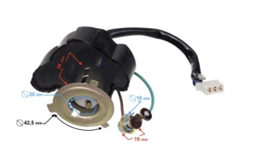 Патрон лампы МОТОЦИКЛ 50см3 Barton Fighter 2 Moretti