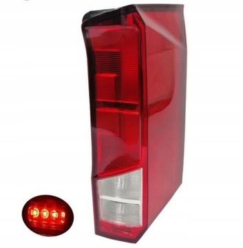 LAMPA TYLNA MAN VW CRAFTER OD 09/2016 LED L/P TYŁ