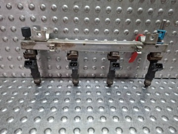 0280158501, Einspritzdüse Kraftstoffverteiler Einspritzleiste 0280158501 OPEL CORSA D 1.4 16V 2006 | thumb 4