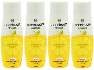 6x КОНЦЕНТРАТНЫЙ СИРОП SODASTREAM ЛИМОНАД БЕЗ САХАРА НАПИТОК 9 Л С 440 МЛ