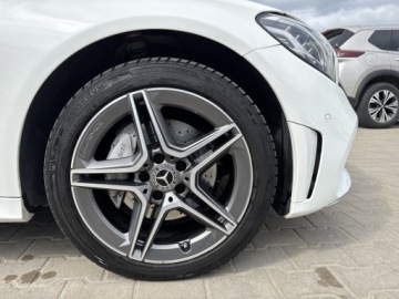 Mercedes Klasa C W205 Kabriolet Facelifting 1.5 200 184KM 2019 Mercedes-Benz C 200 Salon Polska, AMG Line 4x4, LE, zdjęcie 8