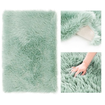 AmeliaHome Dywan dekoracyjny DOKKA niebieski 75x12