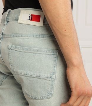 Tommy Hilfiger Jeans spodenki LEWIS HAMILTON szorty jeansowe krótkie roz 33