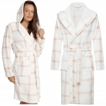 HENDERSON SZLAFROK DAMSKI KREMOWY 41061-01X GREAT XXL