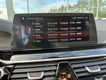 BMW Seria 5 F10-F11 Touring Facelifting 520d 190KM 2017 BMW 520 8xAlu Full LED El.klapa Skóra Asystent, zdjęcie 25