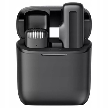 БЕСПРОВОДНОЙ МИКРОФОН ДЛЯ IPHONE 15 ANDROID USB C LIGHTNING CASE