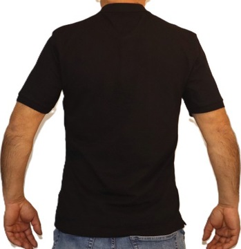 Tommy Hilfiger koszulka polo czarna poloshirt L