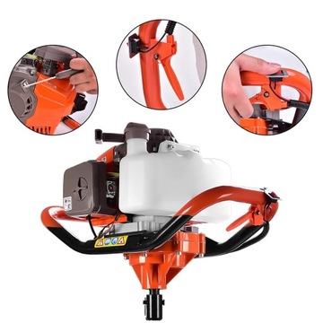 БУРА ДЛЯ ПОЧВЫ RITCH БЕНЗИНОВЫЙ ШНЕК ДЛЯ ПОЧВЫ +3 УДЛИНИТЕЛЬНЫЕ БУРЫ 50c