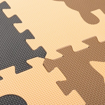 Puzzle piankowe Ikonka 9 el.