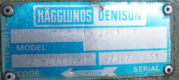 Гидравлический насос Denison T6C 010 2R03 B1. Денисон T6C0102R03B1