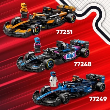 Lego Speed ​​Champions 77244 Blicks F1 Mercedes AMG W15 + Catalog 2025