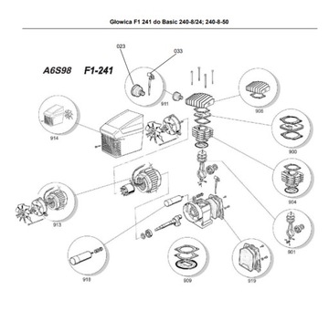 Płyta zaworowa Metabo do kompresora Basic 240-8/24