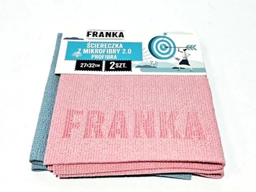 FRANKA ŚCIERECZKA Z MIKROFIBRY 2SZT