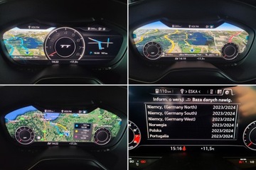 Просмотр Audi Virtual Cockpit SPORT Android Auto Maps