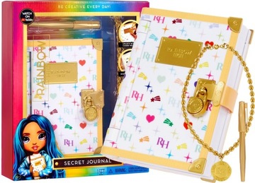 Rainbow High Pamiętnik z Kłódką Sekretny Notes MGA