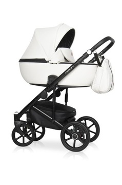 Детская коляска OZON Riko Basic 2в1, СПИНКА-ПЕРЕДНЕЕ СИДЕНИЕ + СУМКА ИЗ ФОЛЬГИ