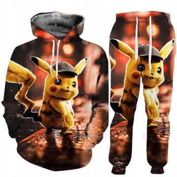 DRES 3D POKEMON PIKACHU BLUZA SPODNIE ROZMIARYnull