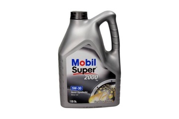 OLEJ MOBIL SUPER 5W30 5L 2000X1 / SL/CF / 502.00 5W30 2000X1 5L